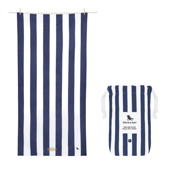 Dock & Bay | Quick Dry Towels - Whitsunday Blue Thumbnail